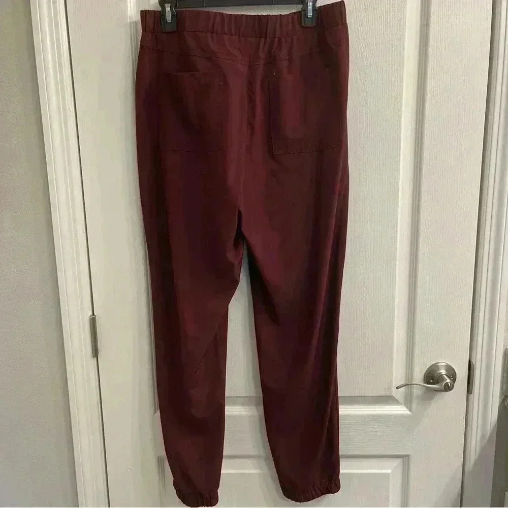 JOGGER PANTS (Burgundy) - Picture 7 of 11